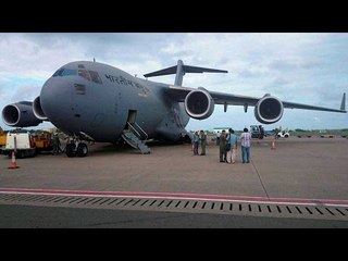 C-17 Globemaster jet lands 30km from border; Watch video | Oneindia News