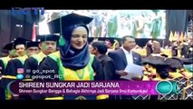 Shireen Sungkar Jadi Sarjana