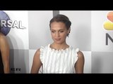 Alicia Vikander NBCUniversal Golden Globes 2016 Afterparty Red Carpet