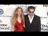 Johnny Depp & Amber Heard | 2016 HEAVEN Gala Red Carpet