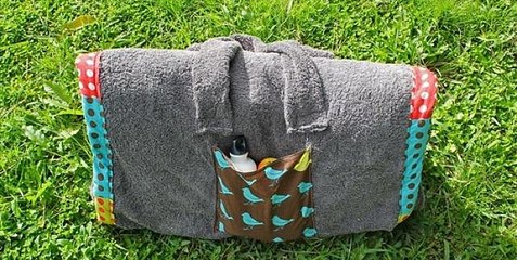 Peskir, torba, lezaljka sve u jednom