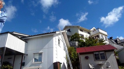 Efficient outdoor workout - by house maintenance