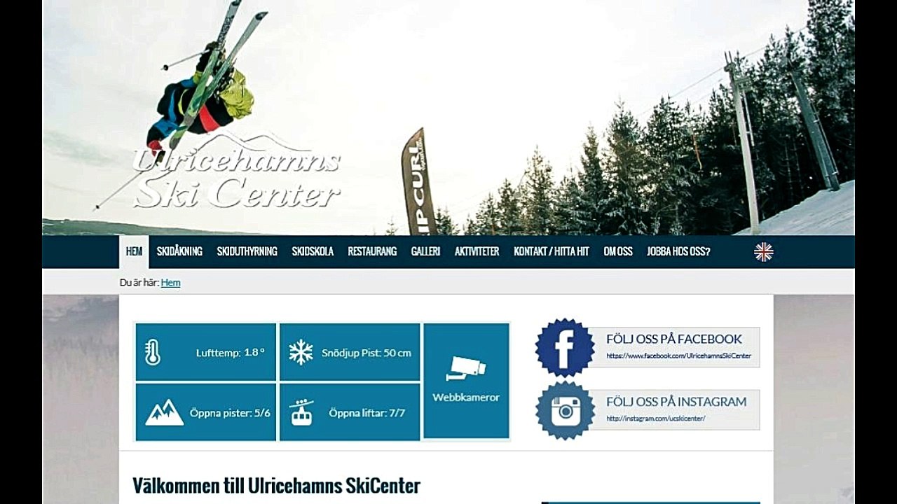 Ulricehamn skiing