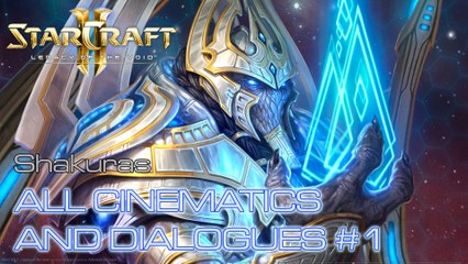 Starcraft II: Legacy of the Void - Shakuras - All Cinematics and Dialogues Part 1