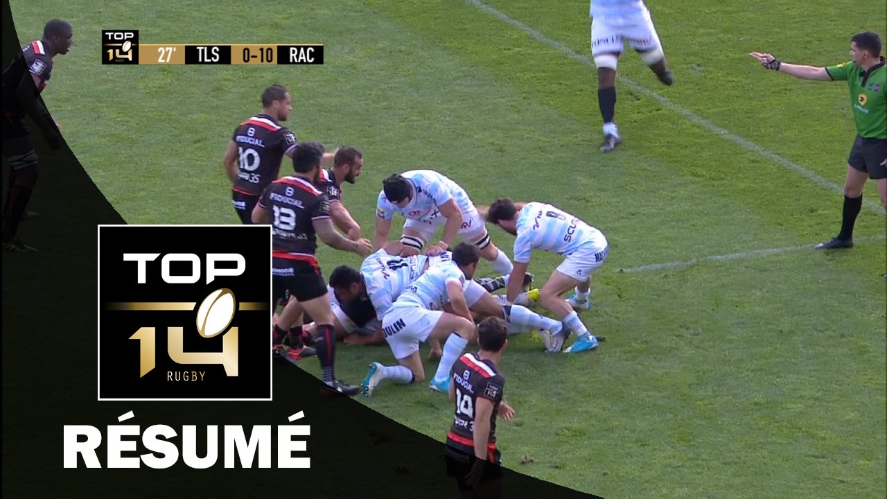 TOP 14 - Résumé Toulouse-Racing 92: 8-10 - J24 - Saison 2016/2017