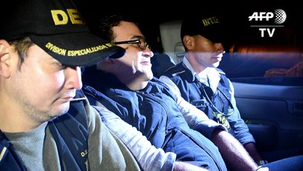 Trasladado a capital de Guatemala exgobernador mexicano detenido