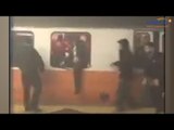 Boston: Video goes viral of riders break windows to exit smoky train | Oneindia News