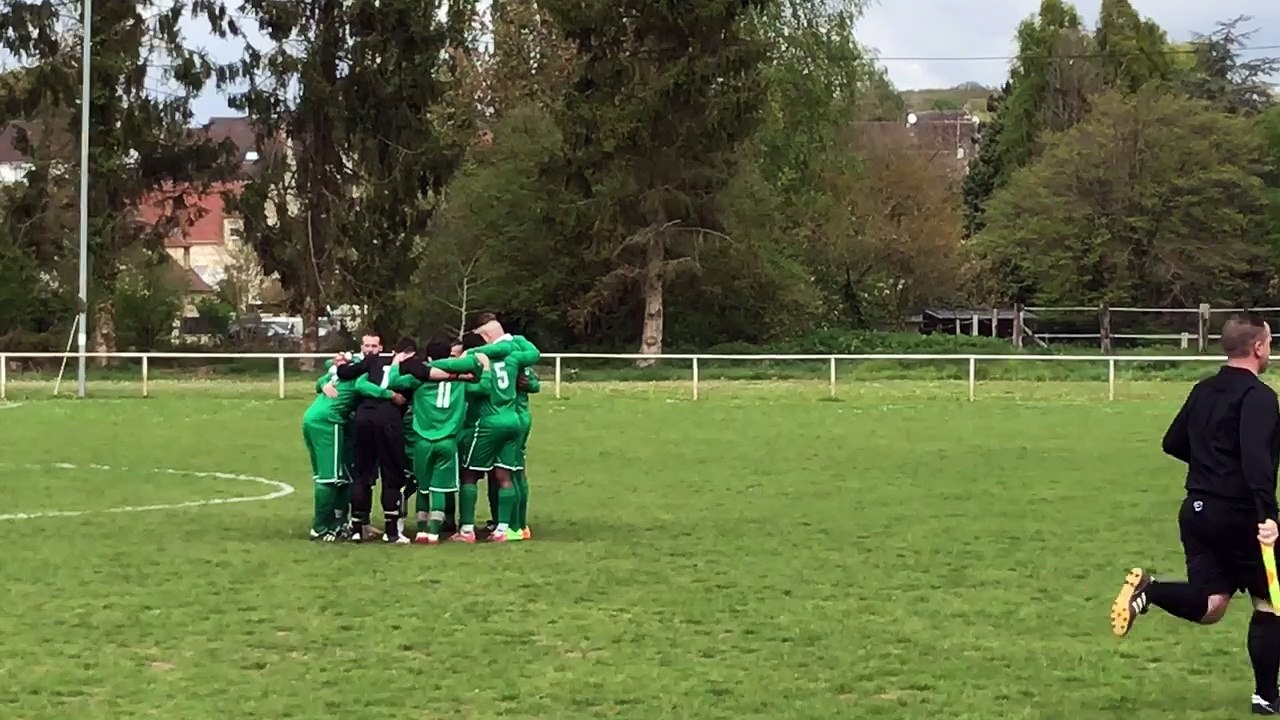 Encouragement d'avant match Ressons