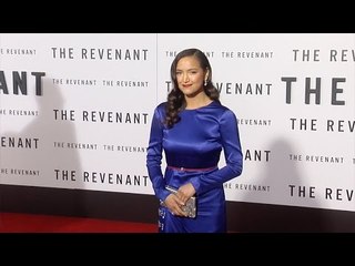 Grace Dove "The Revenant" Premiere Red Carpet in Los Angeles