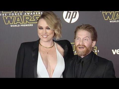 Clare Grant & Seth Green Star Wars The Force Awakens World Premiere