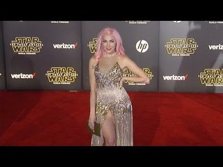 Bonnie McKee "Star Wars The Force Awakens" World Premiere