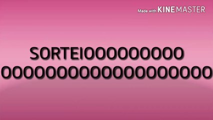 PRÉVIA DE SORTEIO NO MEU CANAL DO YOUTUBE PARTICIPEM