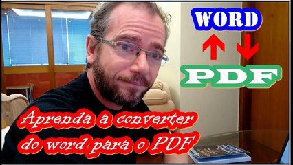 Aprenda a converter  seu livro do Word para o PDF