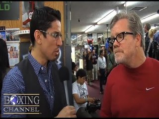 Freddie Roach "Manny Pacquiao vs. Robert Guerrero would be a great fight"