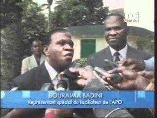 Visite du representant special du facilitateur des accords de Ouaga au PNRC