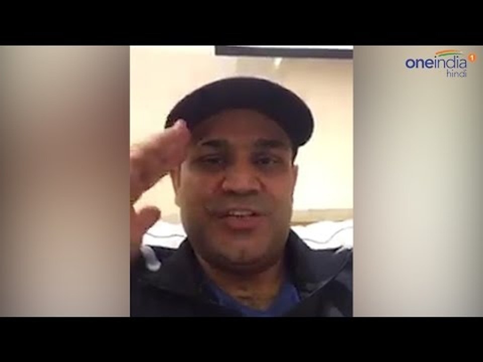 Virender Sehwag wishes 'Happy Diwali' to Indian soldiers, Watch Video | Oneindia News