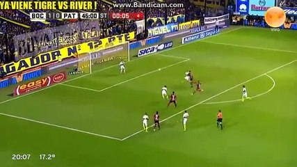 ARCE   Goal HD 1-1  Boca Juniors VS Patronato 16-04-2017