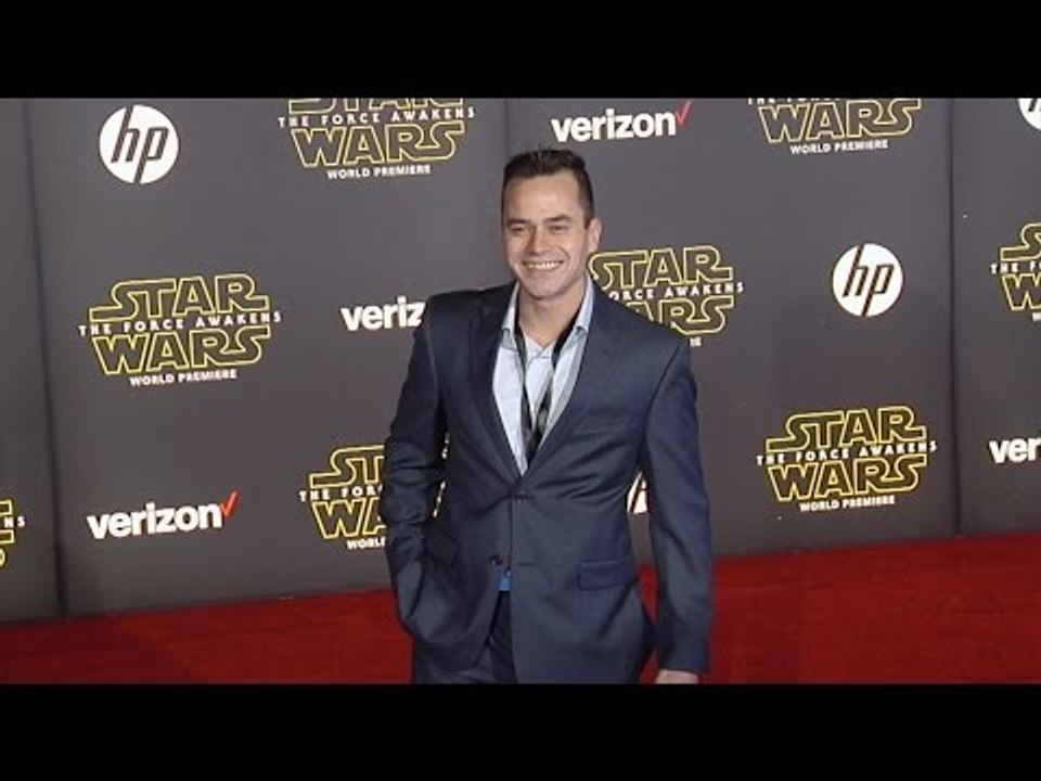 Daniel Logan "Star Wars The Force Awakens" World Premiere