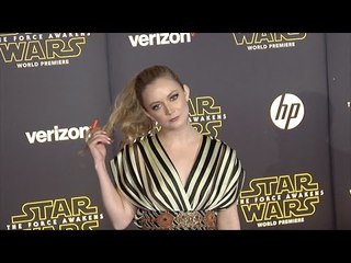 Billie Lourd "Star Wars The Force Awakens" World Premiere