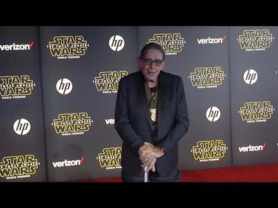 Chewbacca Peter Mayhew "Star Wars The Force Awakens" World Premiere