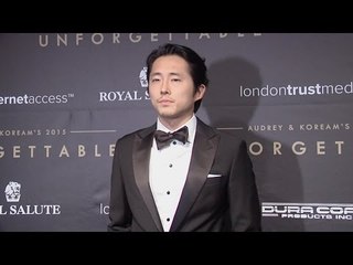 Steven Yeun "Unforgettable Gala 2015" Arrivals in Los Angeles