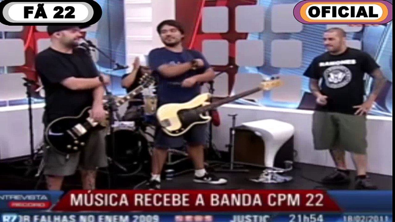 CPM22- Desconfio (Camera record 2011)