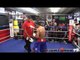 Amir Khan vs Carlos Molina: Final Amir Khan workout (HD) shadow boxing and mitts
