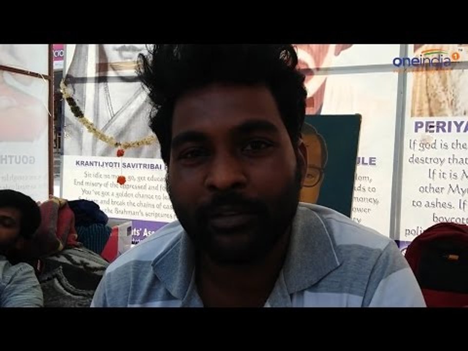 Rohith Vemula claims he is 'Dalit' in video, Watch here | Oneindia News