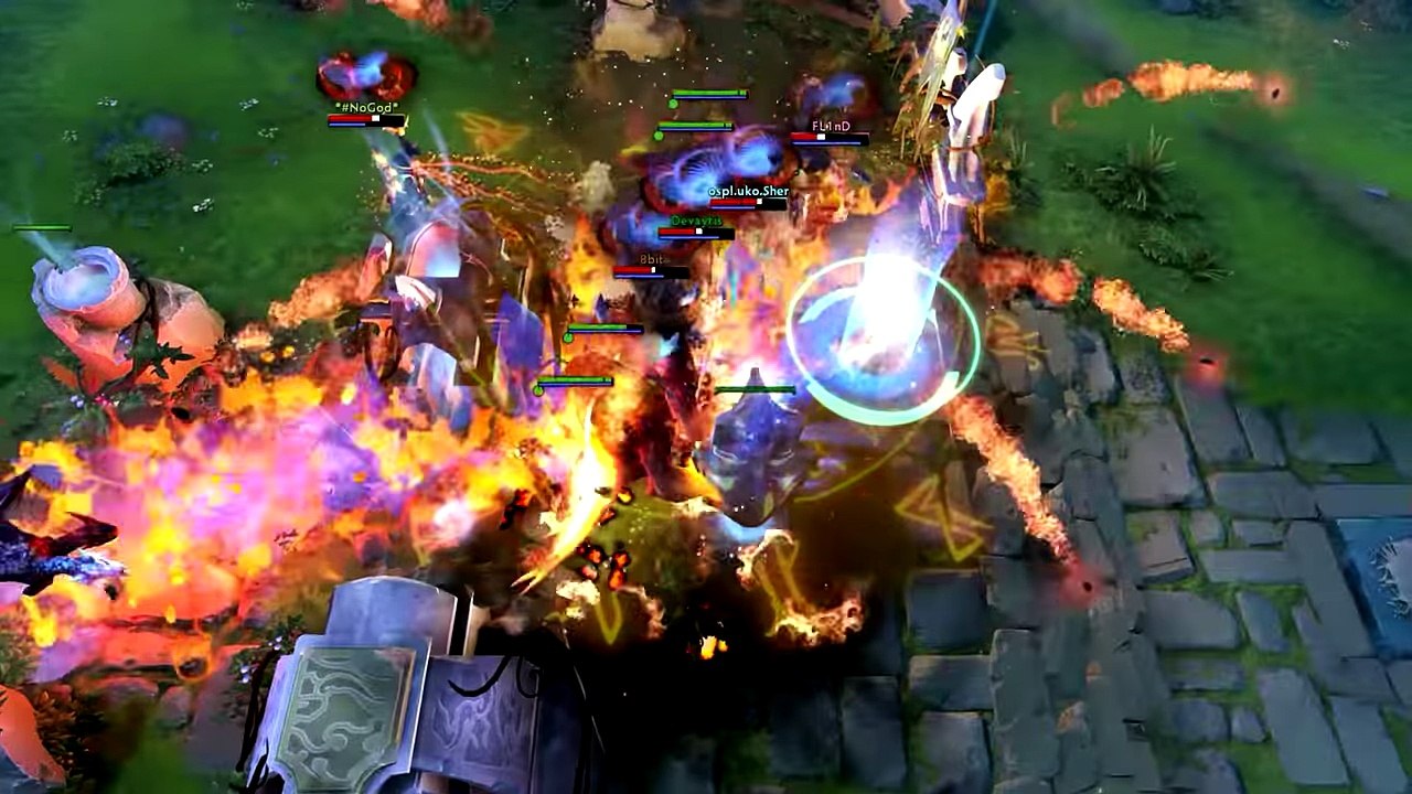 Dota Watafak Rampage Compilation