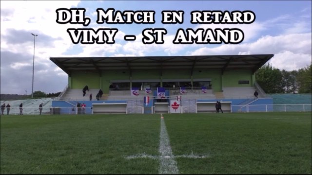 DH (Match en retard) VIMY - ST AMAND, Résumé et interviews (2017)