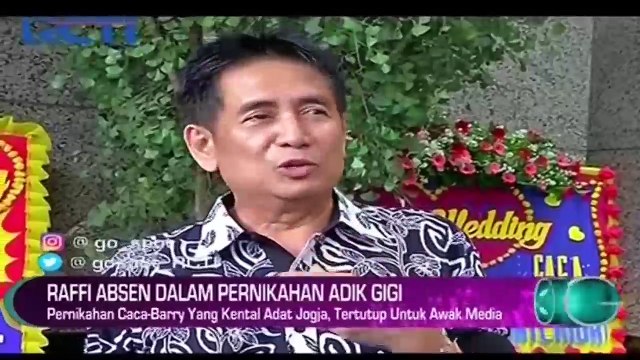 Raffi Ahmad Absen dalam Pernikahan Adik Nagita Slavina