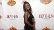 Shanola Hampton shows Baby Bump IF/THEN Los Angeles Premiere Red Carpet at Hollywood Pantages