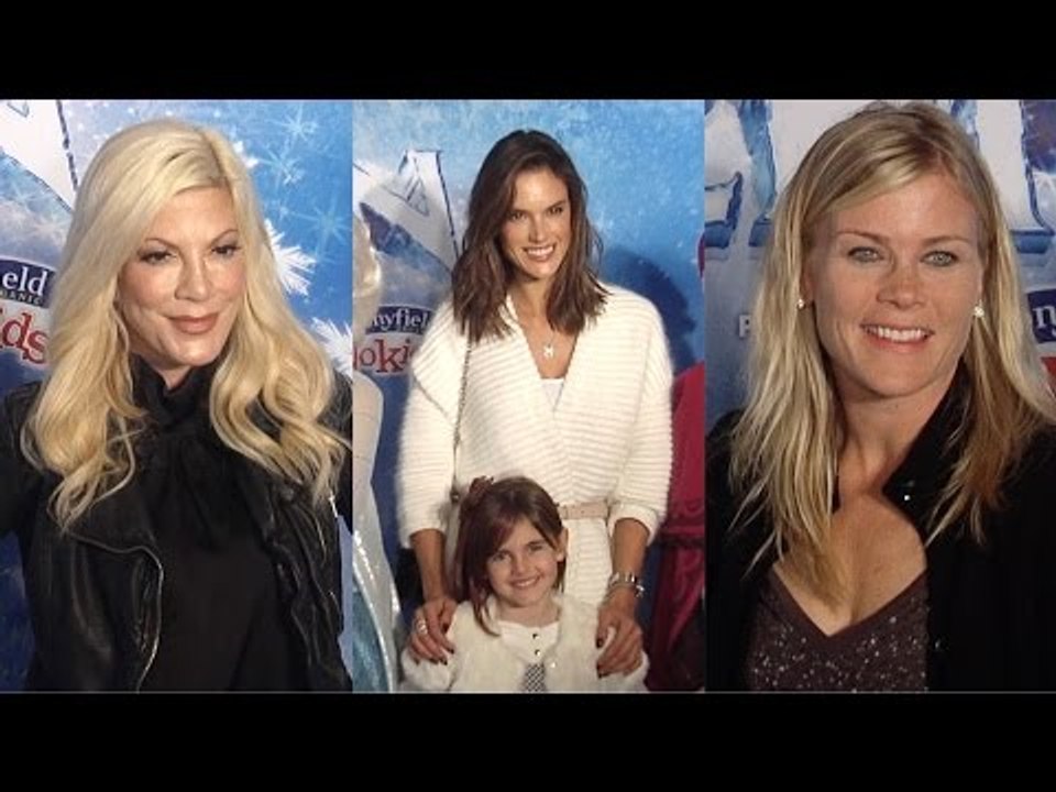 Celebrities attend "Disney On Ice Presents FROZEN" Premiere in Los Angeles