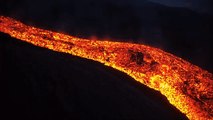 Drone Video Captures River of Lava Flowing From Mount Etna