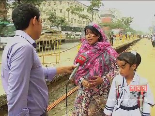 মেট্রোরেলের মূল কাজ শুরুর আগেই দুর্ভোগ চরমে