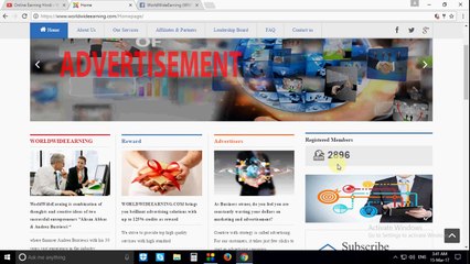 How to Sign Up (Register) in World Wide Earning (WWE) Hindi - Urdu