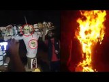 JNU students burn PM Modi's effigy as Ravana ; Watch Video |Oneindia News