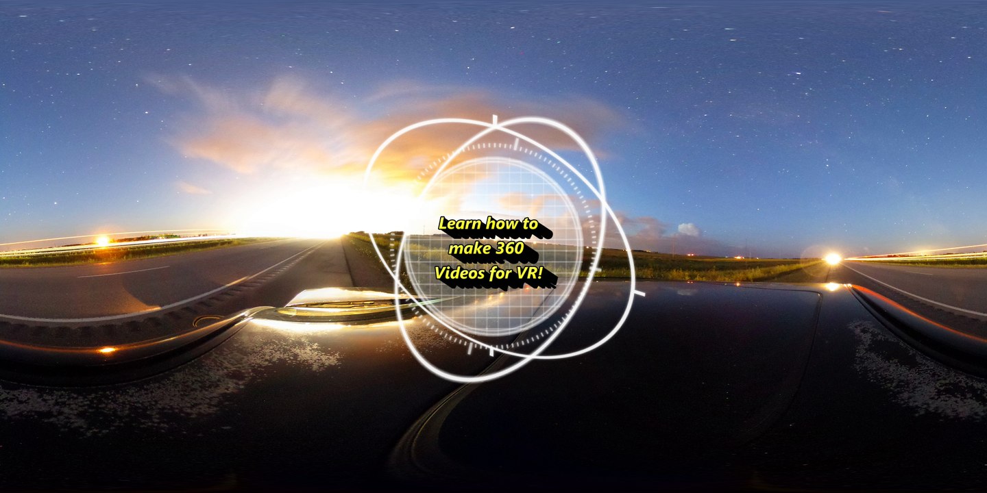 Tutorial 2 Learn how to shoot in 360 for virtual reality. lessons about 360 Cameras - Make VR videos