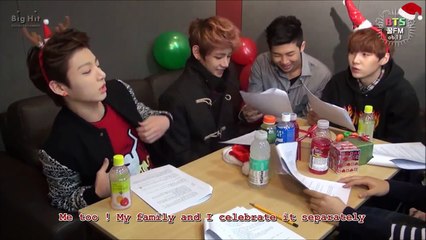 [Engsub] [방탄소년단] BTS COOL FM 06.13 - The very happy Christmas with BTS P2/2