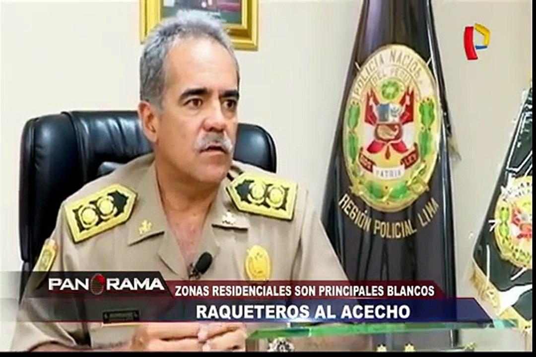 Raqueteros al acecho: Haciendo de zonas residenciales su principal blanco