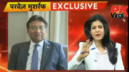 Pervez Musharraf Takes Class Of Indian Female Anchor