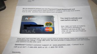 How to Apply Payoneer Master Card 2017 Tutorial