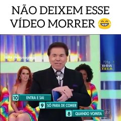Programa SILVIO SANTOS  RESPOSTA PINTO