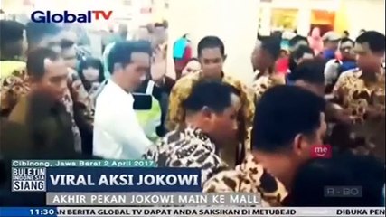 Aksi Jokowi Kembali Menjadi Viral