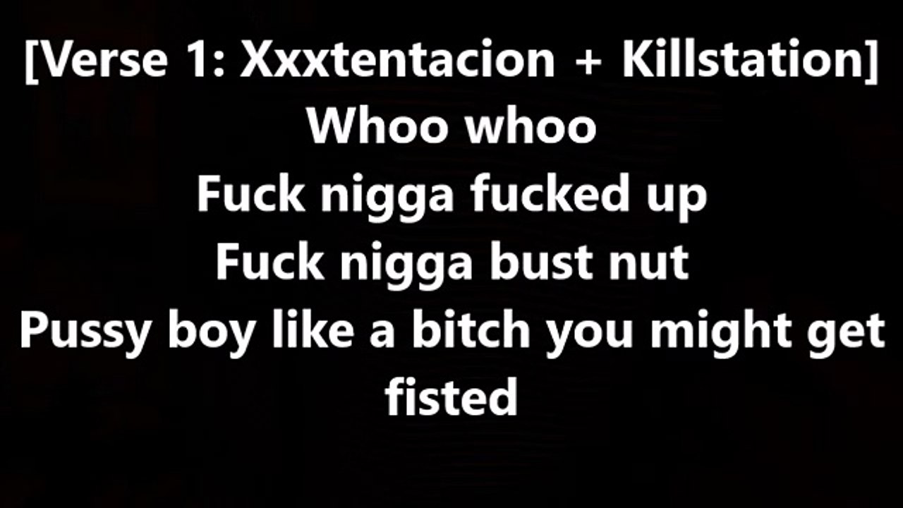 XXXTENTACION - Buy Garette's Clothing Or I'll Fucking Kill You (Lyrics)