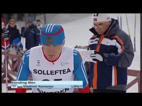 Cross-country skiing long distance race - 2013 IPC Nordic Skiing World Championships Solleftea