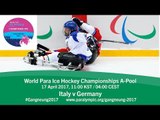 Italy v Germany | Prelim | 2017 World Para Ice Hockey Championships A-Pool, Gangneung