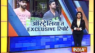 Cricket World Cup 2015_ Raina and Jadeja Strolling at Melbourne's Roads - India TV