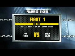 UFC 153: Jon Fitch vs. Erick Silva breakdown & Analysis