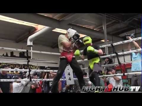 Saul Canelo Alvarez vs. Josesito Lopez: Canelo full sparring session full HD